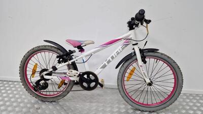 Cube k20 | gebruikt | 3 maanden garantie | 20 inch | meisjes wit 26cm - f.94412