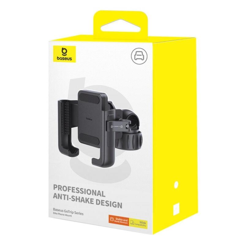 Baseus GoTrip Series Suport Telefon Bicicletă Cluster Negru