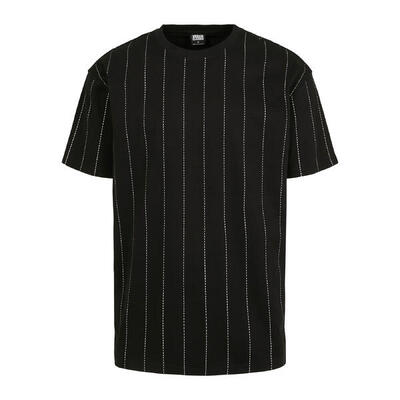 Stedelijk klassiek oversized pintripe t-shirt