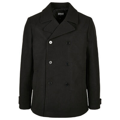Klassieke jas urban classics pea coat