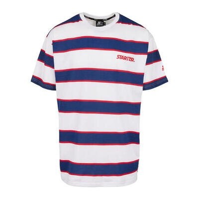 T-shirt urban classics starter logo striped