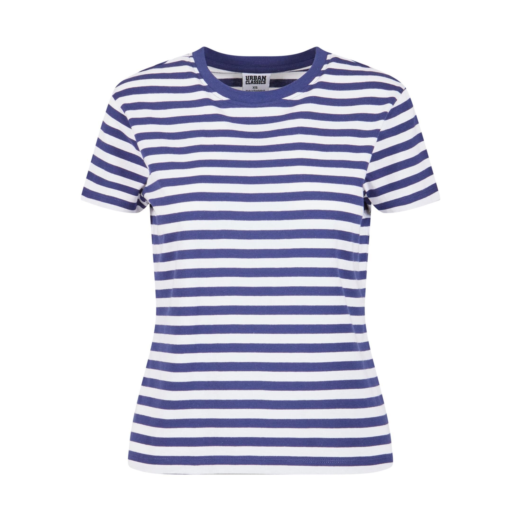 URBAN CLASSICS Women's regular striped T-shirt Urban Classics