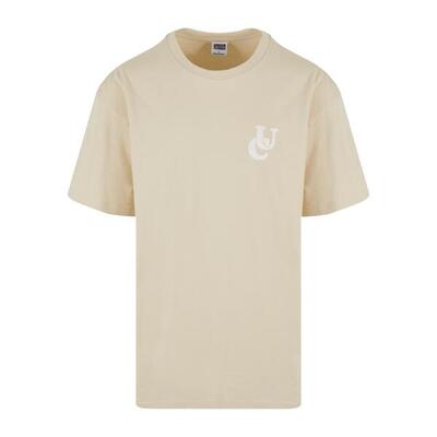 Oversized t-shirt urban classics weavy logo heavy