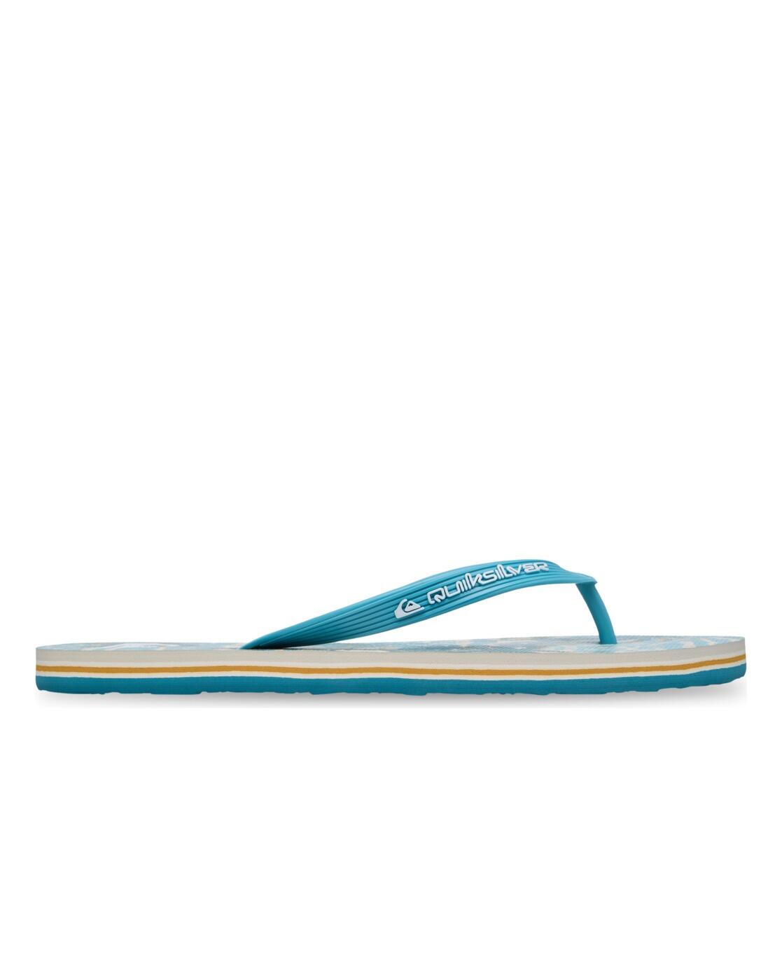 Tongs MOLOKAI ART Bleu Homme 2/4