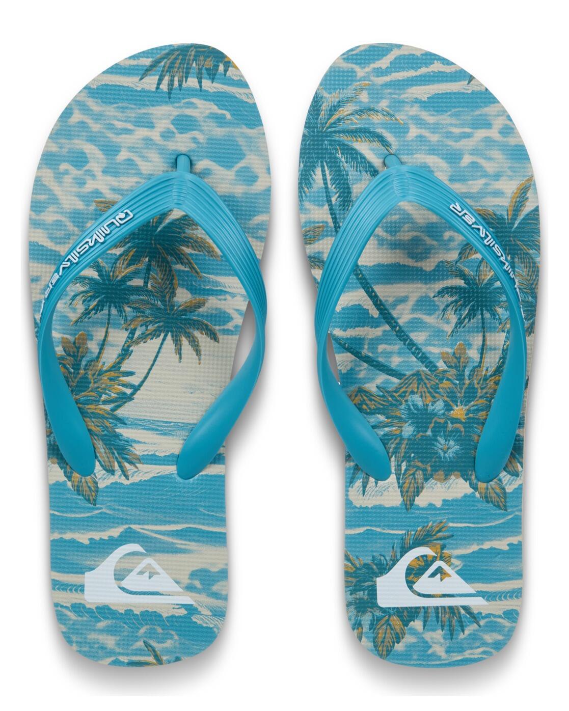 Tongs MOLOKAI ART Bleu Homme 4/4