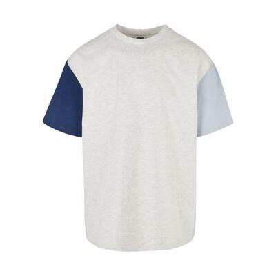 T-shirt urban classics organic oversized colorblock