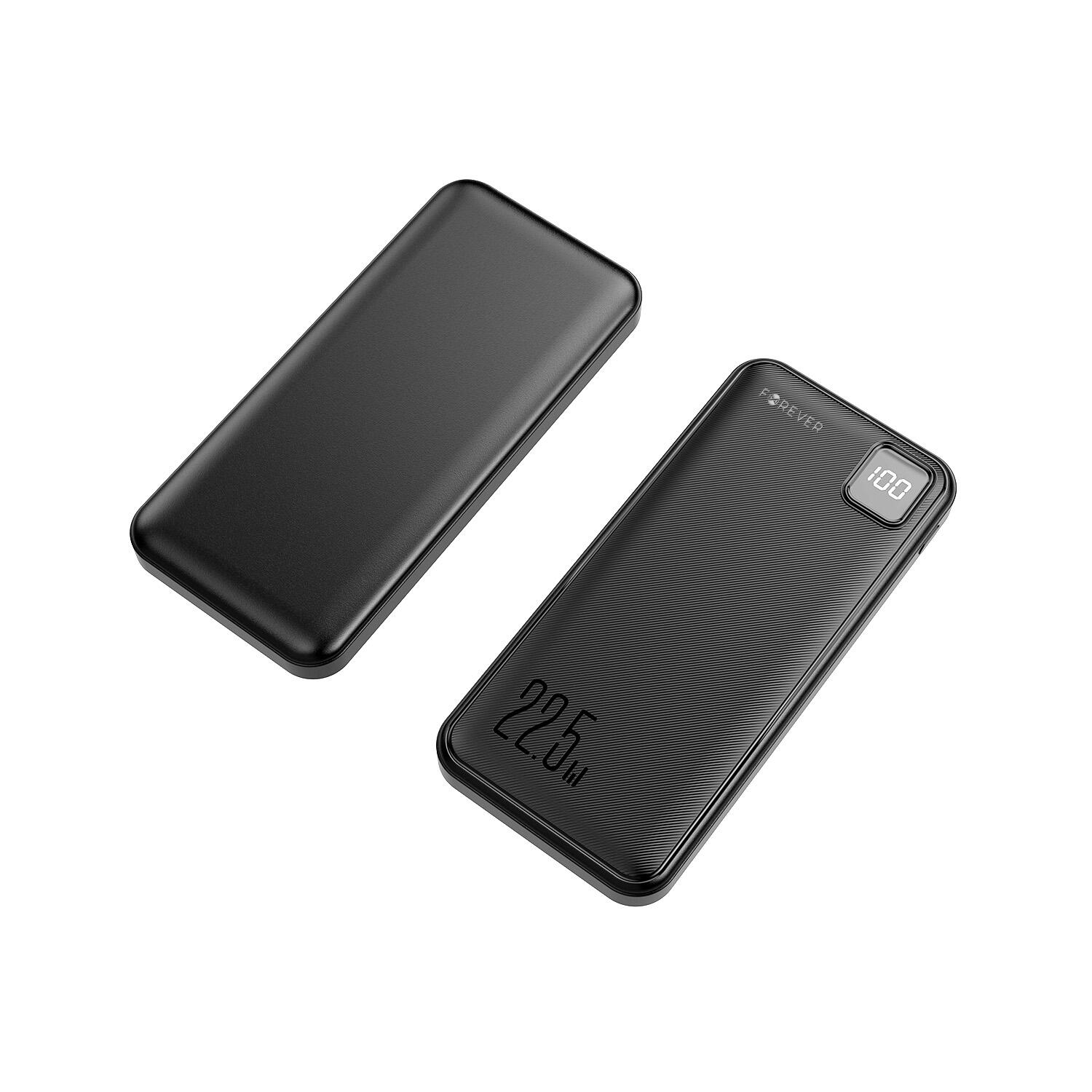 Power bank da campeggio Forever TB-300M PD QC 22,5W 10000 mAh nero 2/7