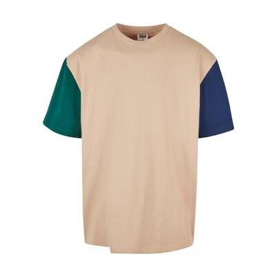 T-shirt urban classics organic oversized colorblock
