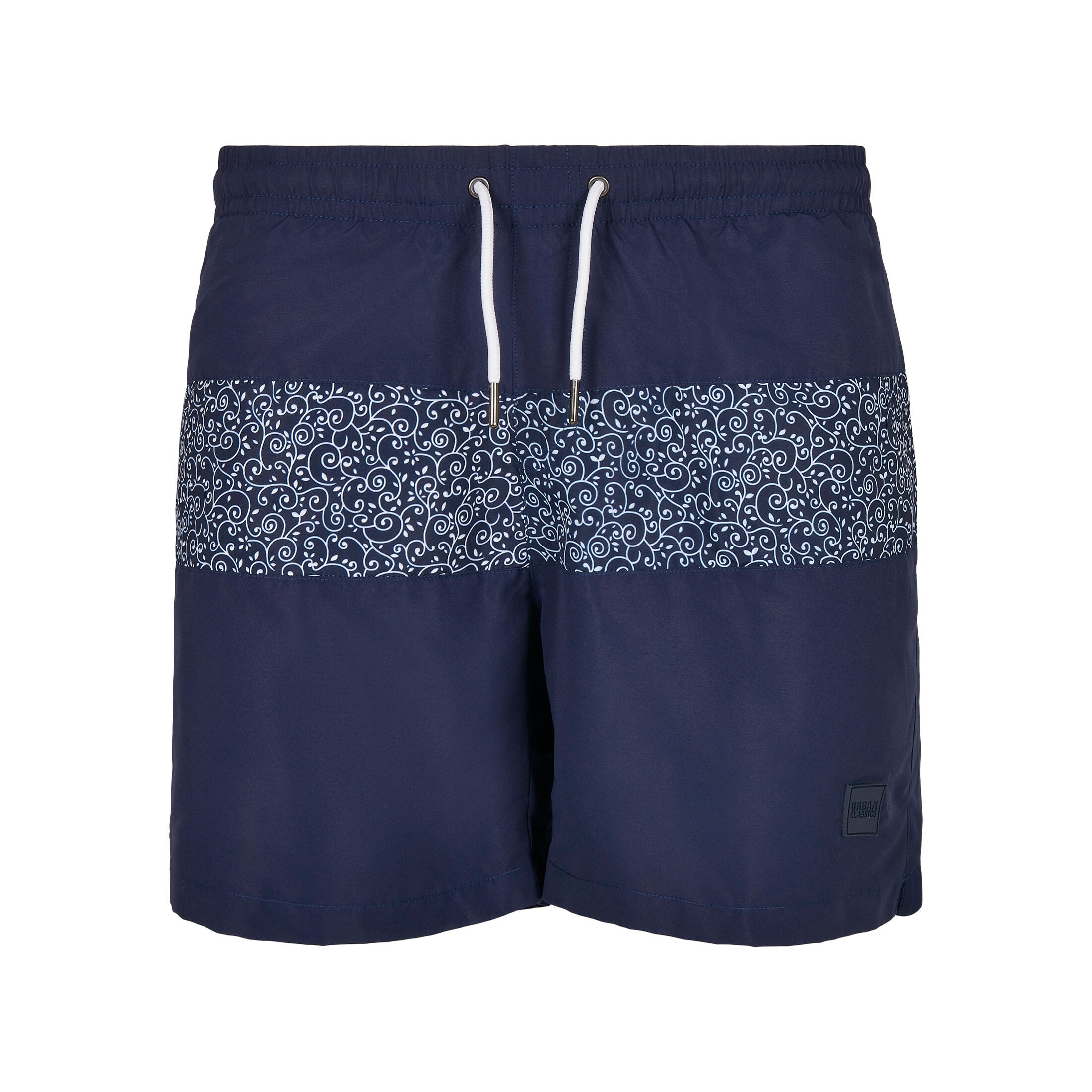 URBAN CLASSICS Costume da bagno Urban Classics Mid Block Pattern