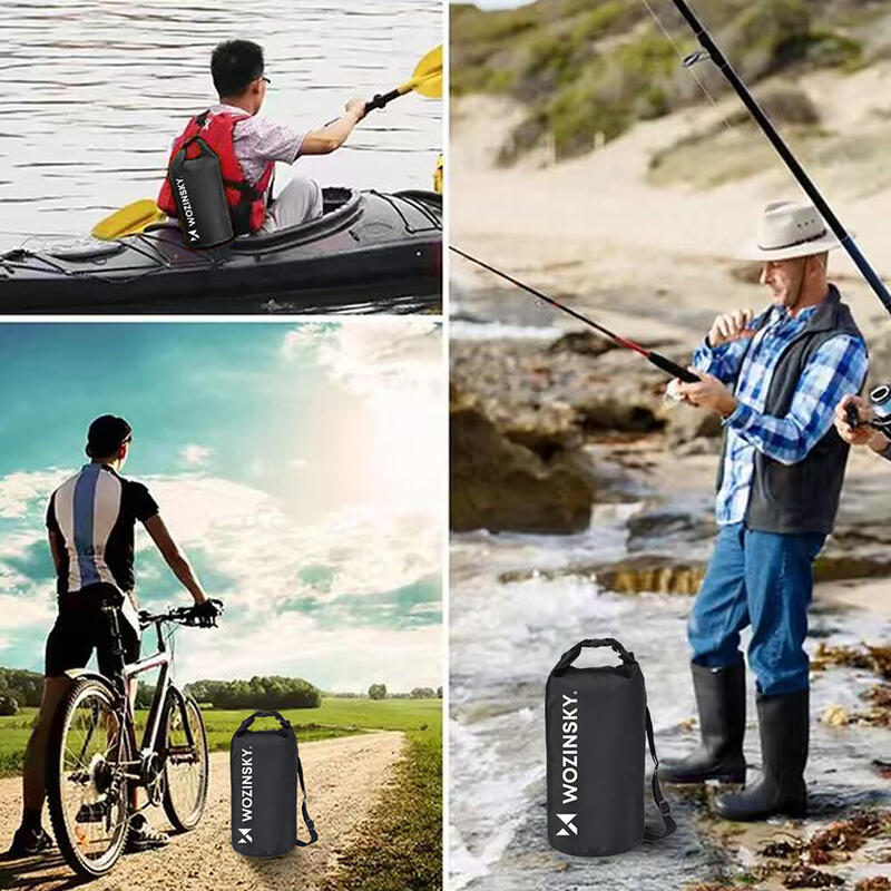 Geantă etanșă Wozinsky Kayak, SUP și Outdoor 20L