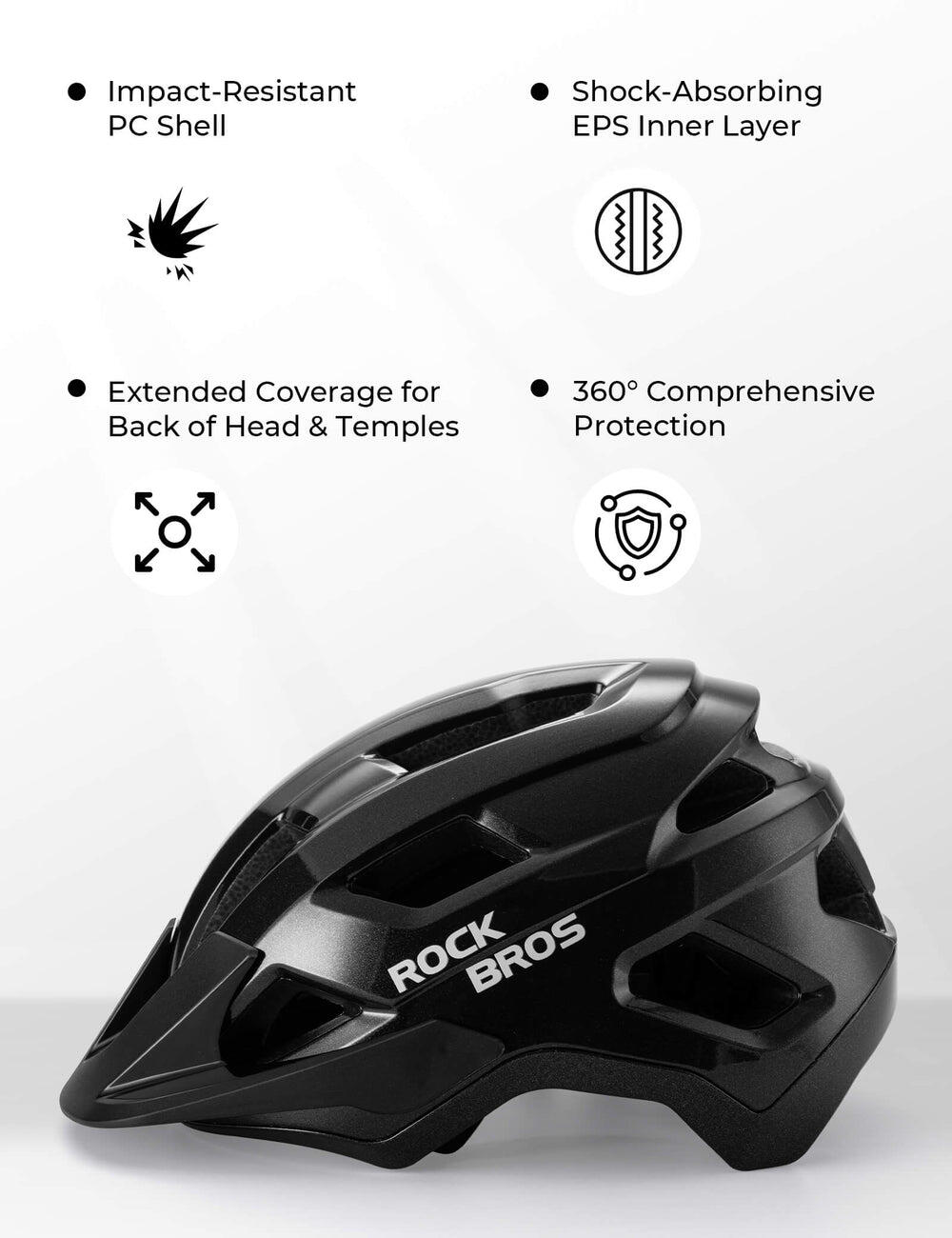 Casco de protección versátil Kickstart para adolescentes 3/4