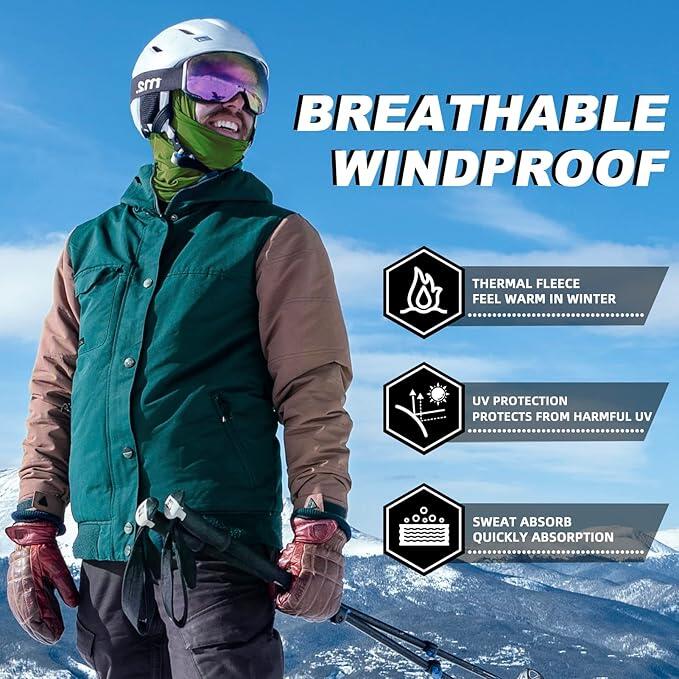 Windproof Thermal Hood - Full Protection Extreme Cold ROCKBROS | Decathlon