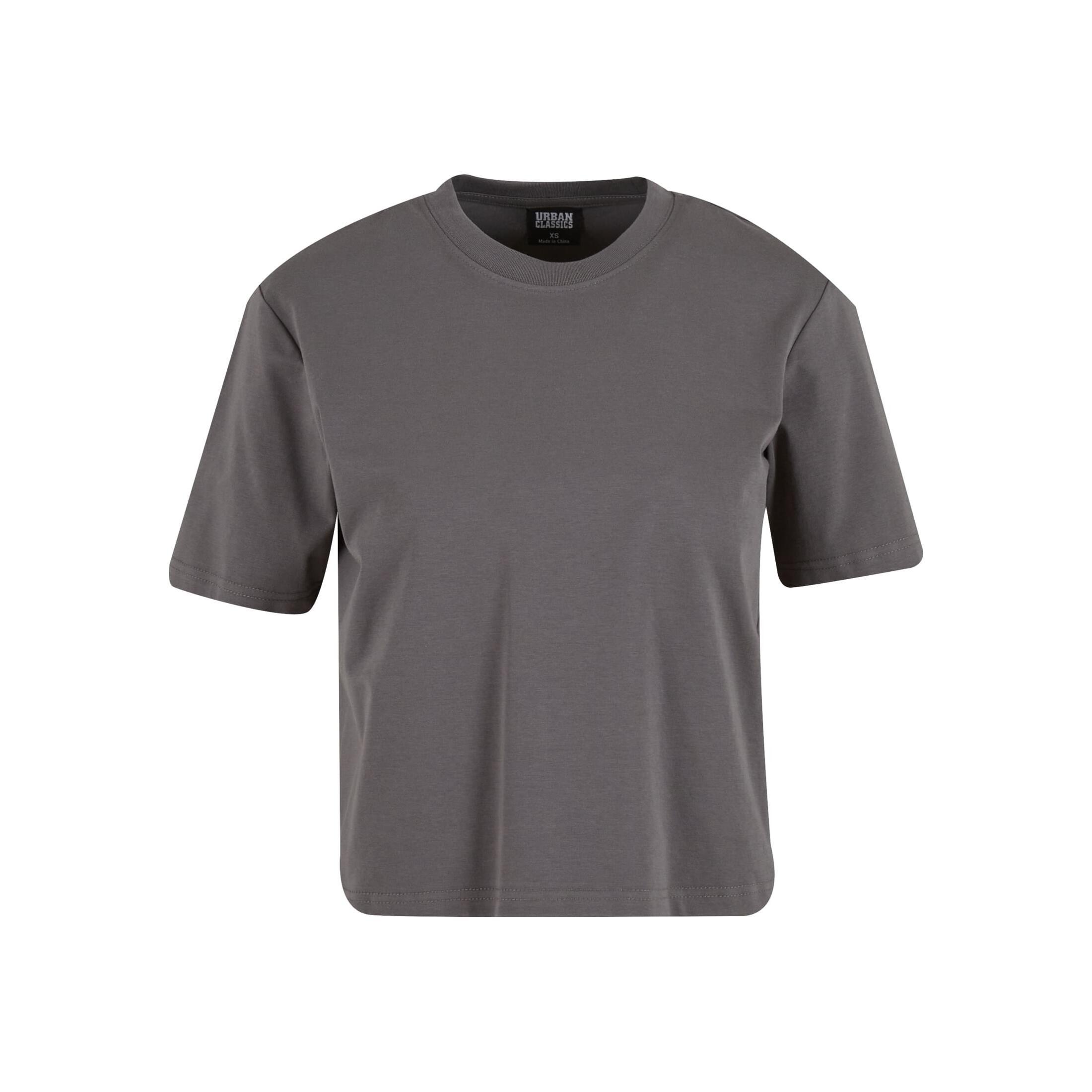 Urban Classics - T-shirt Femme Urban Classics Sorona Loose - T-shirt Manches Courtes - Gris|marron - Decathlon