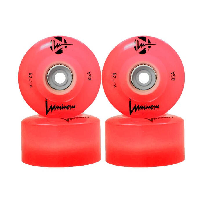 LUMINOUS Roue Quad 62mm 85A Rouge [x4] 1/1