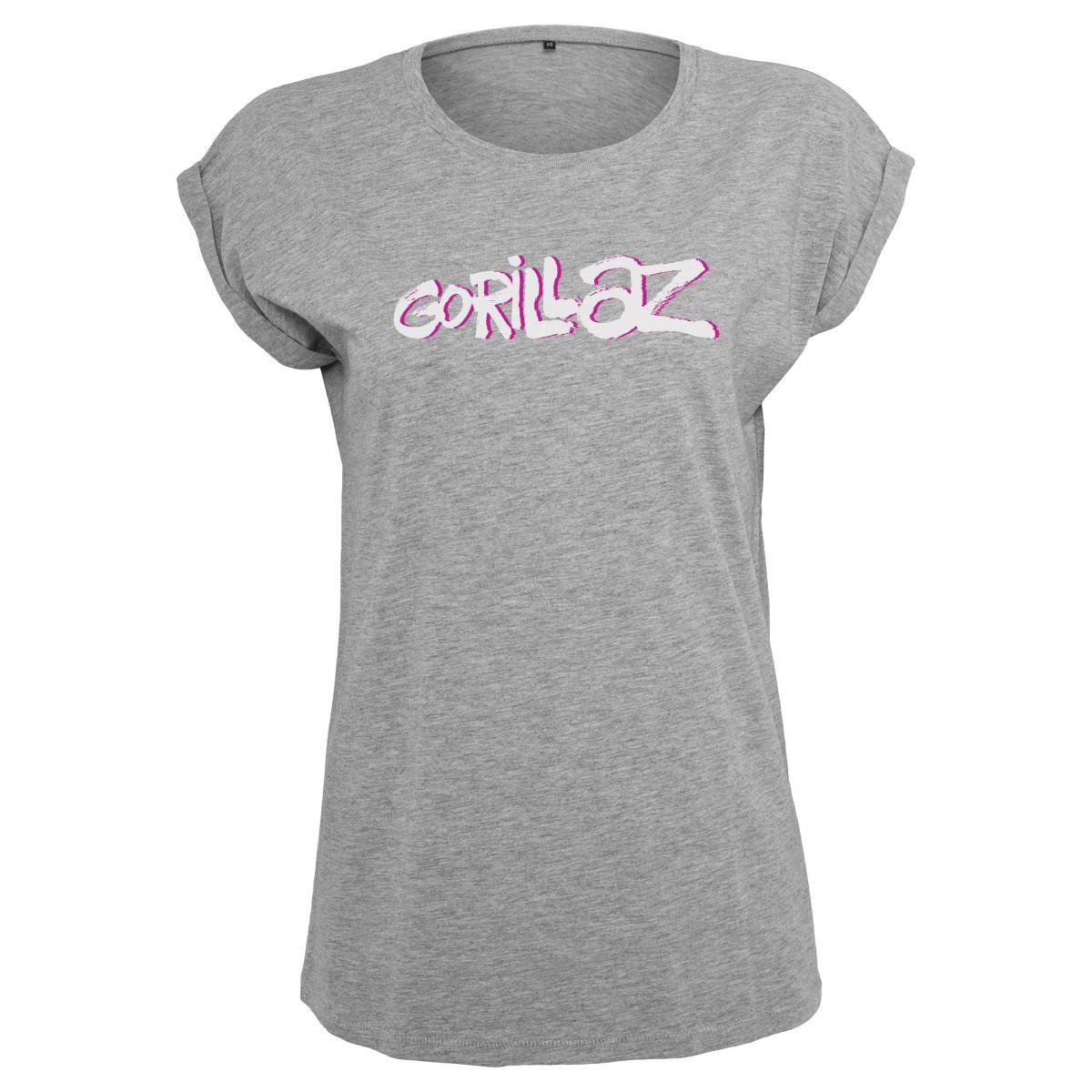 URBAN CLASSICS T-shirt woman Urban Classic gorillaz logo
