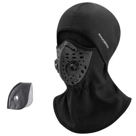 Cagoule thermique avec valves de respiration