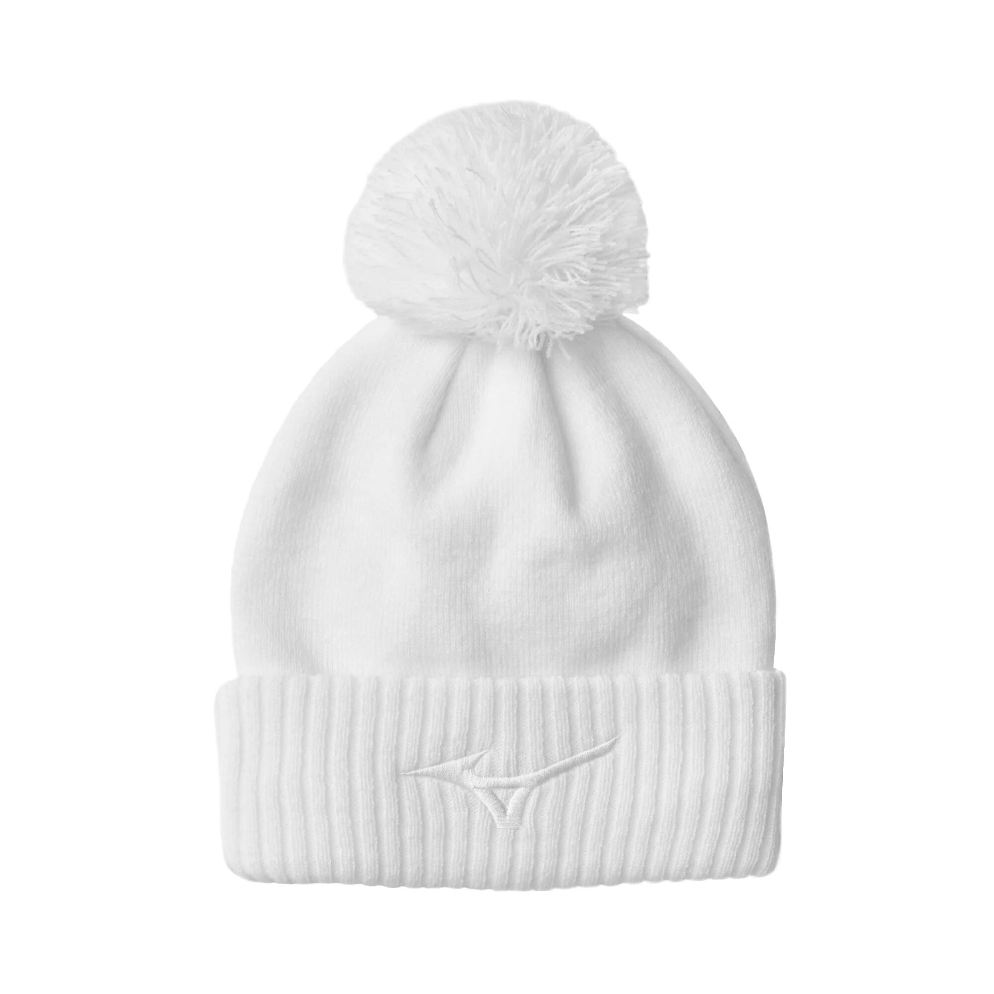 Mizuno Crested Bobble muts wit 3/3