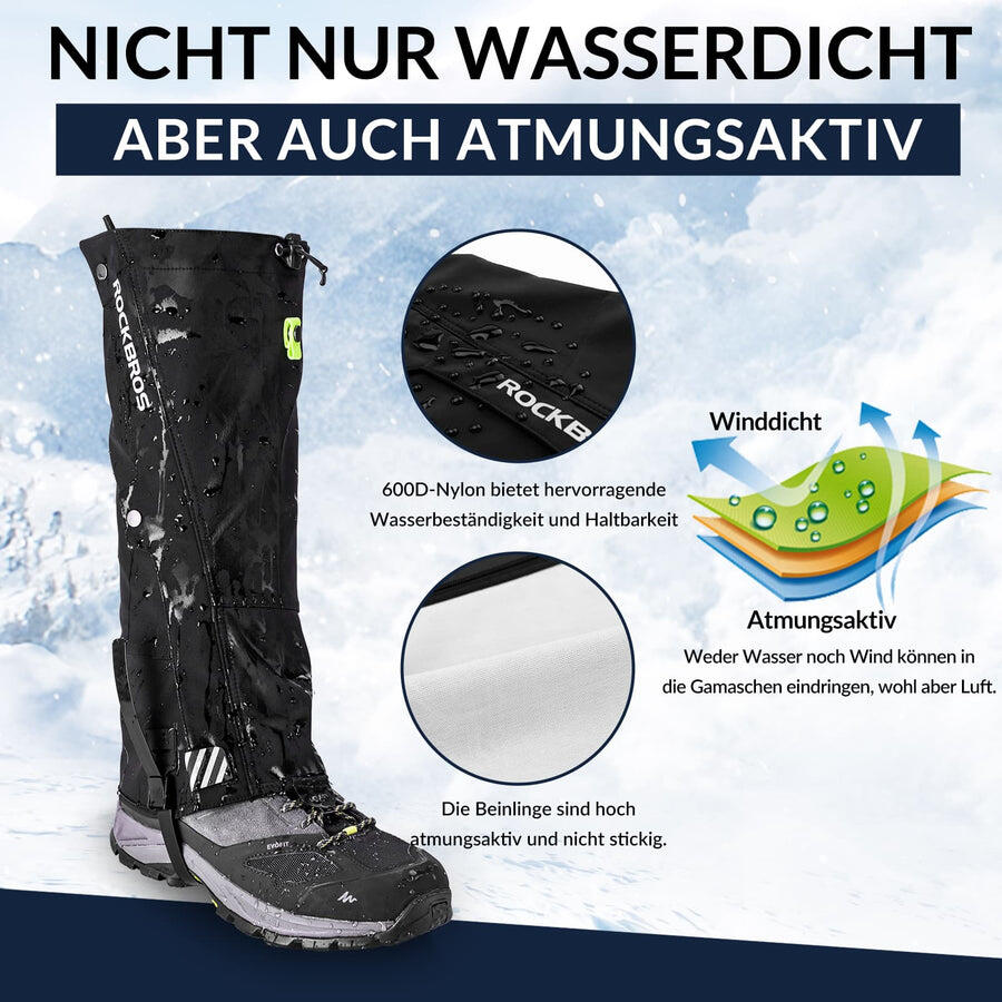 Guêtres de protection imperméables et respirantes 2/5