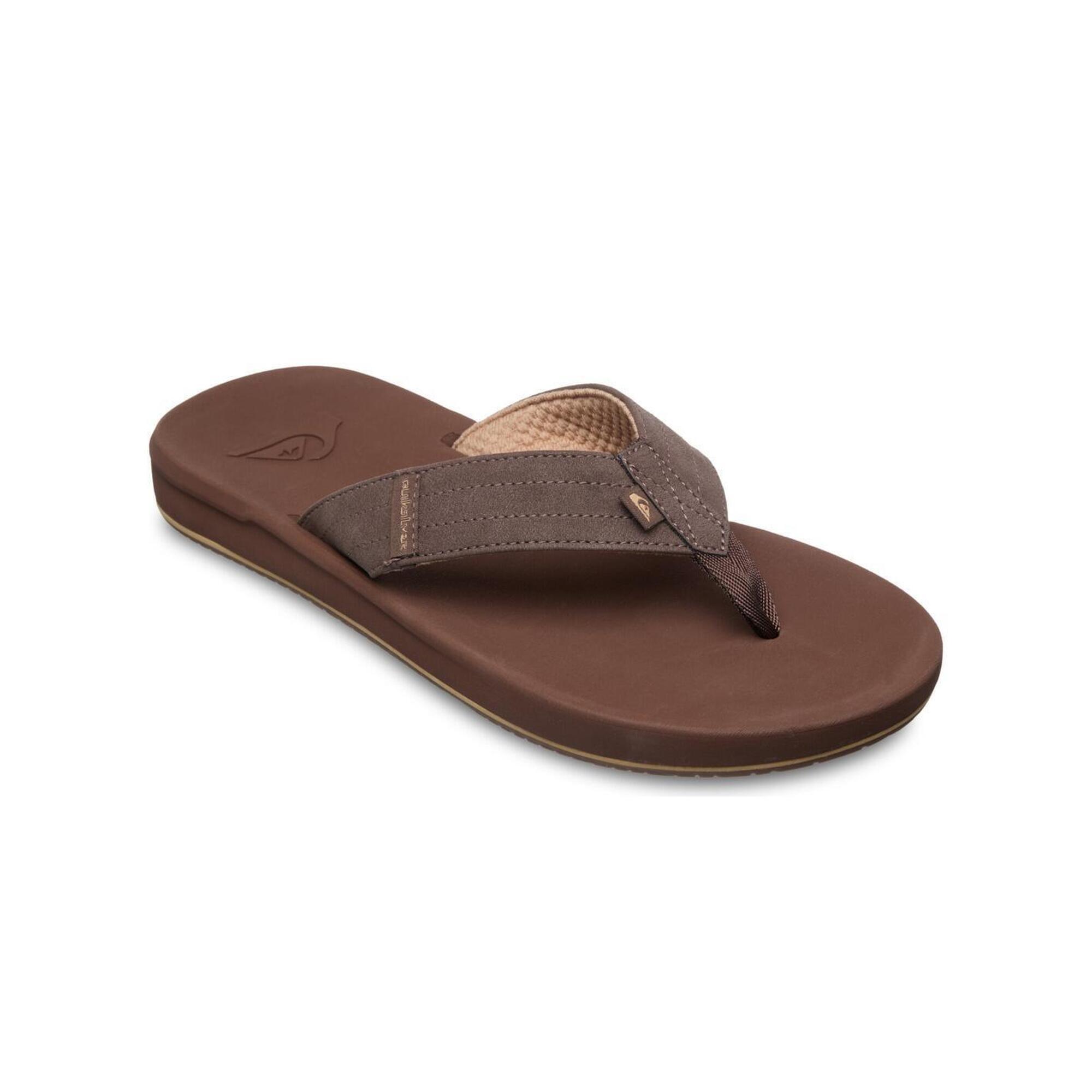 Quiksilver - Sandales Rivi 26 Marron Homme - Sandales - Marron - Decathlon
