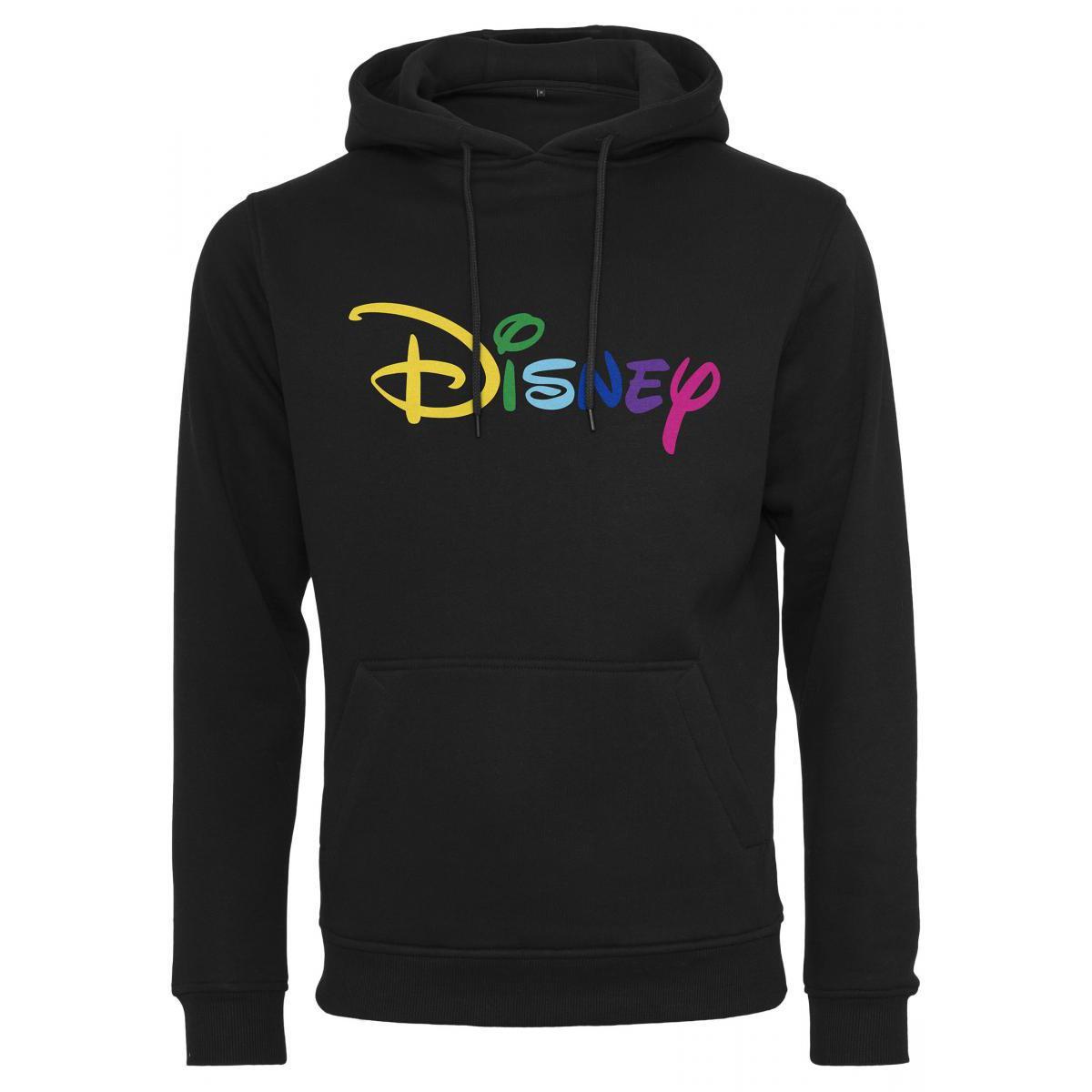 URBAN CLASSICS Felpa con cappuccio urban Classic diney rainbow logo