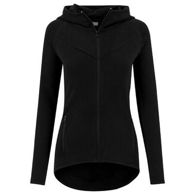 Dames hoodie urban classic athletic interlo zip