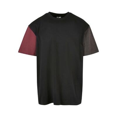 T-shirt urban classics organic oversized colorblock gt