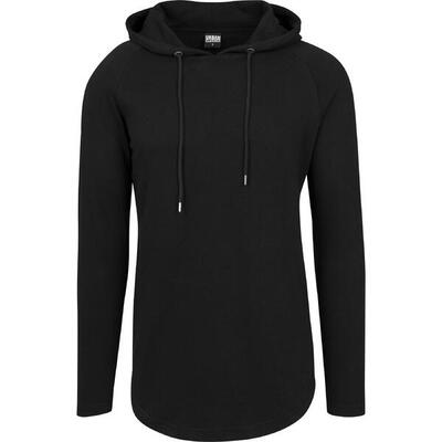 Hoodie urban classic long shaped terry