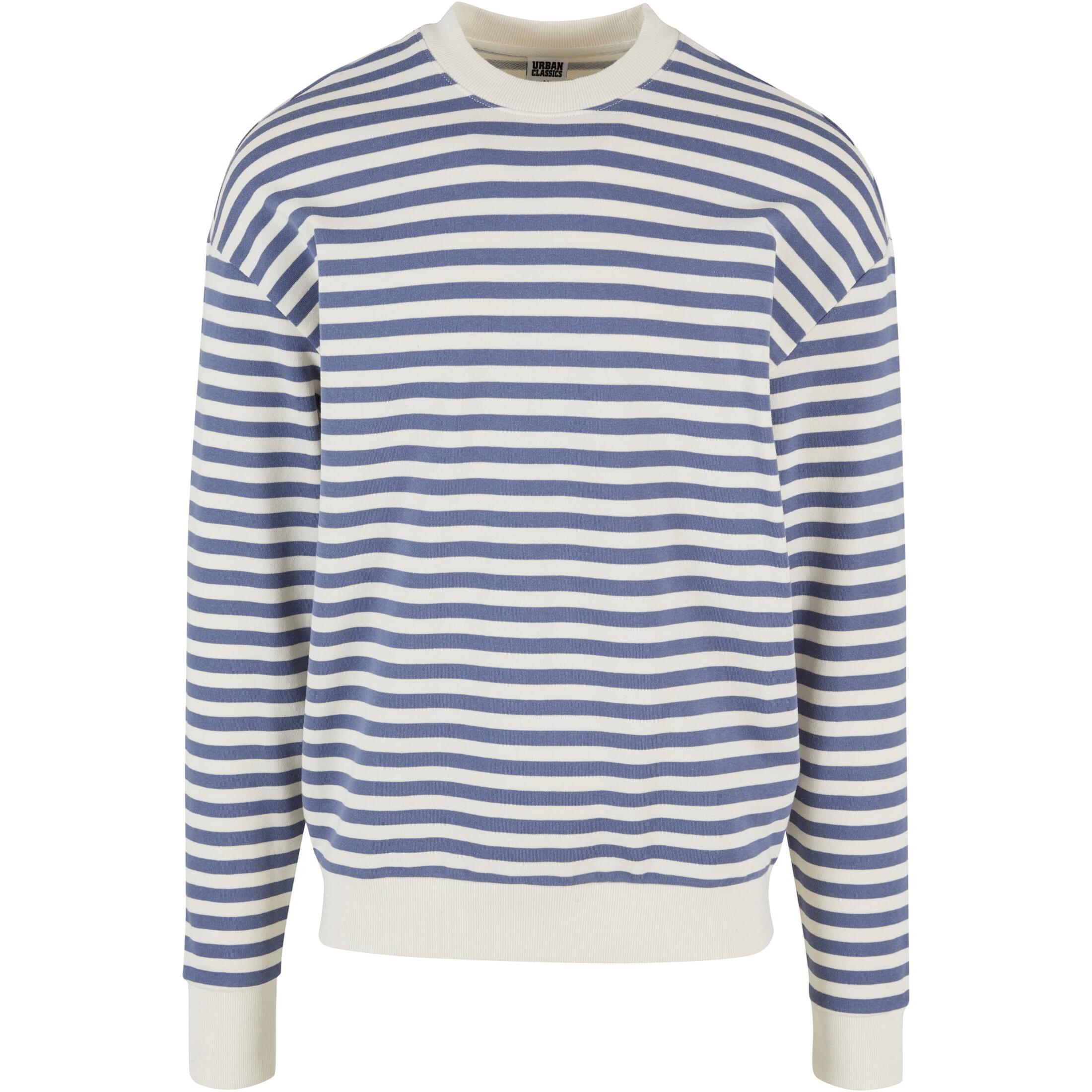 URBAN CLASSICS Felpa a righe con scollo rotondo Urban Classics