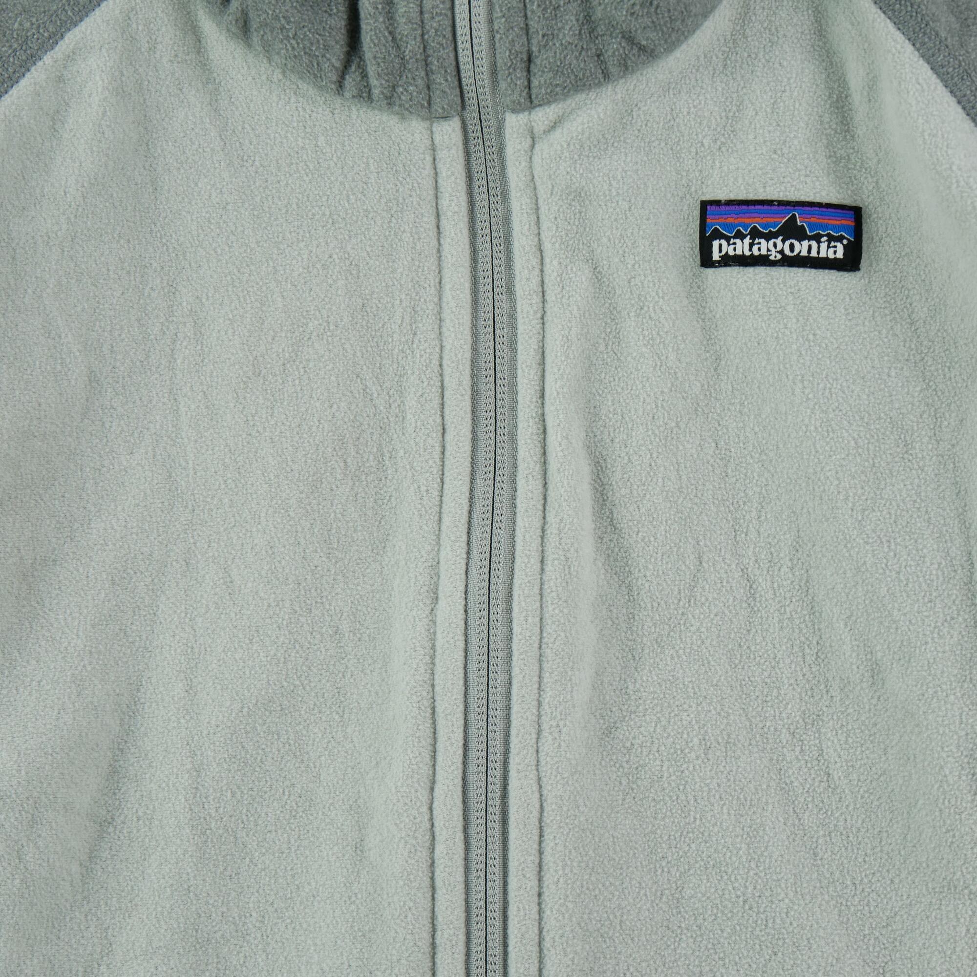 Damen Graue Fleecejacke 5/7