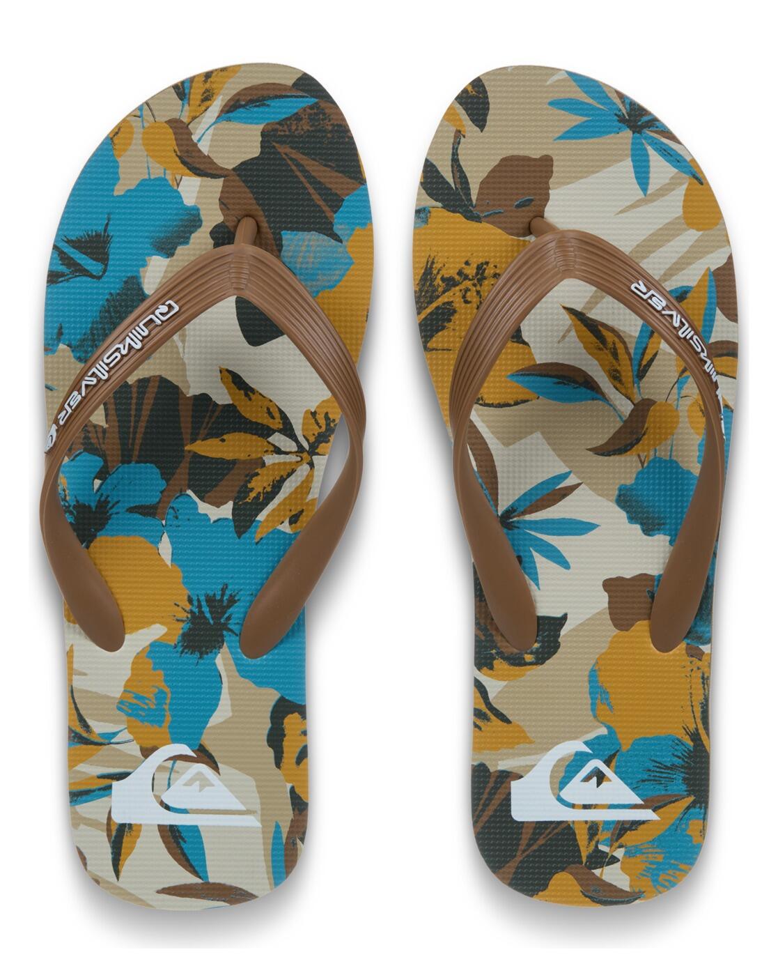 Tongs MOLOKAI ART Blanc Homme 4/4