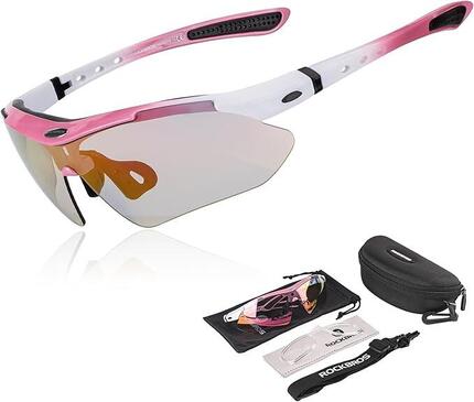 Lunettes de sport 2-en-1 Photochromiques & Polarisées