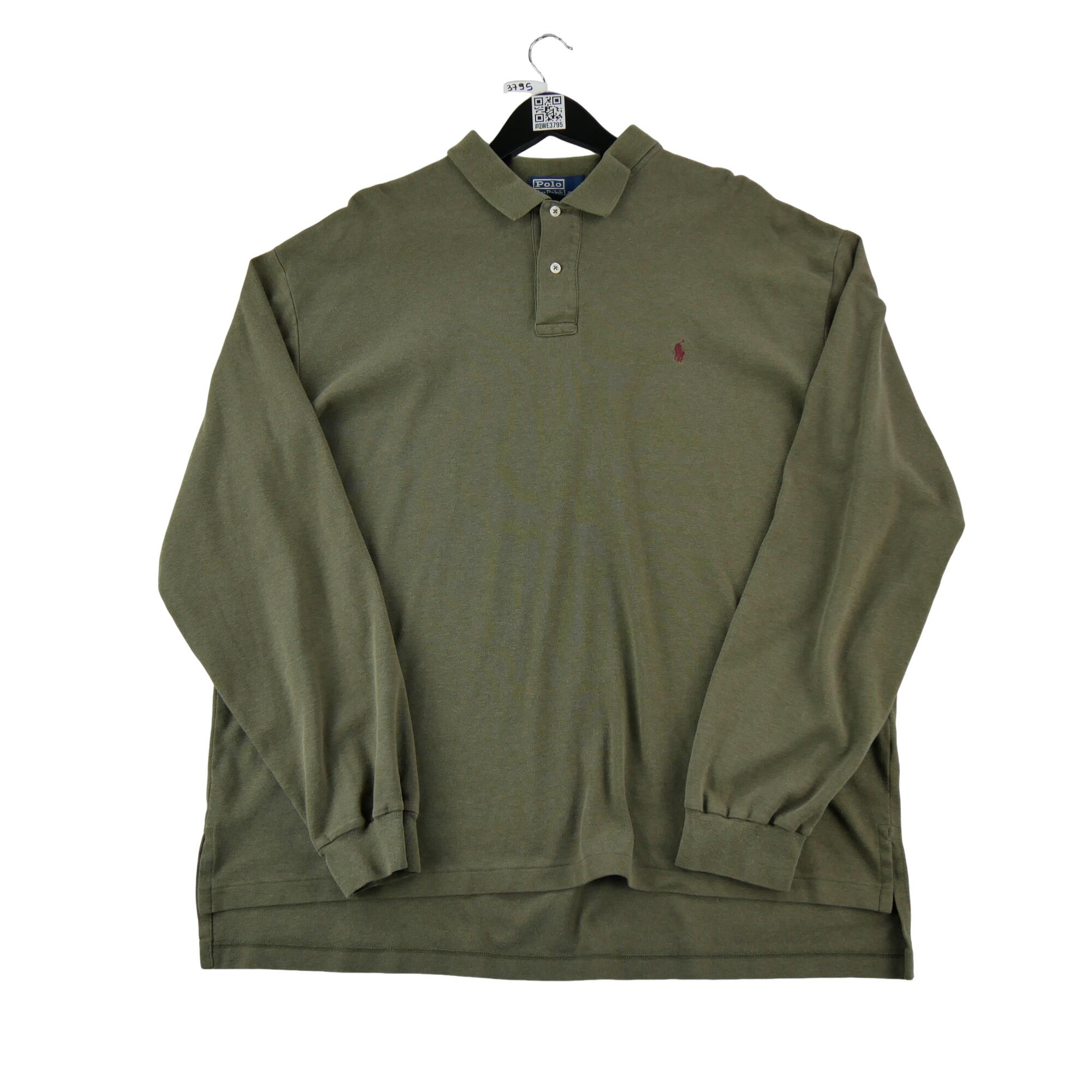 Ralph Lauren - Reconditionné - Polo Manches Longues Homme Kaki - Excellent - Polo Manches Longues - Vert - Decathlon