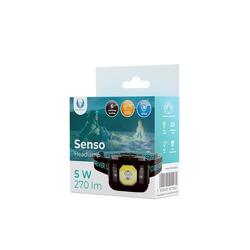 Lampe frontale LED Senso avec capteur 270lm 1200mAh Li-Pol