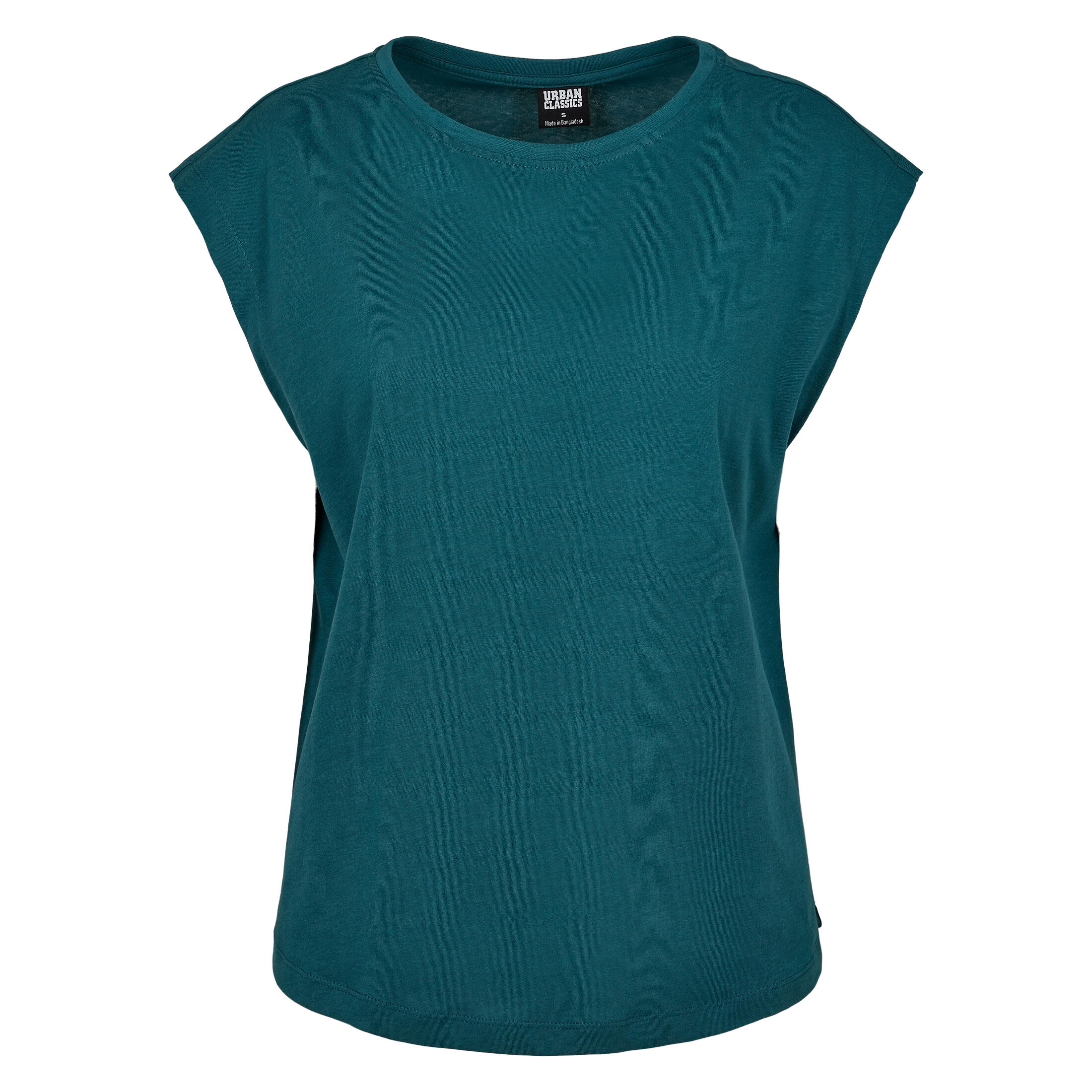 URBAN CLASSICS Women's large size T-shirt Urban Classic basic shaped
