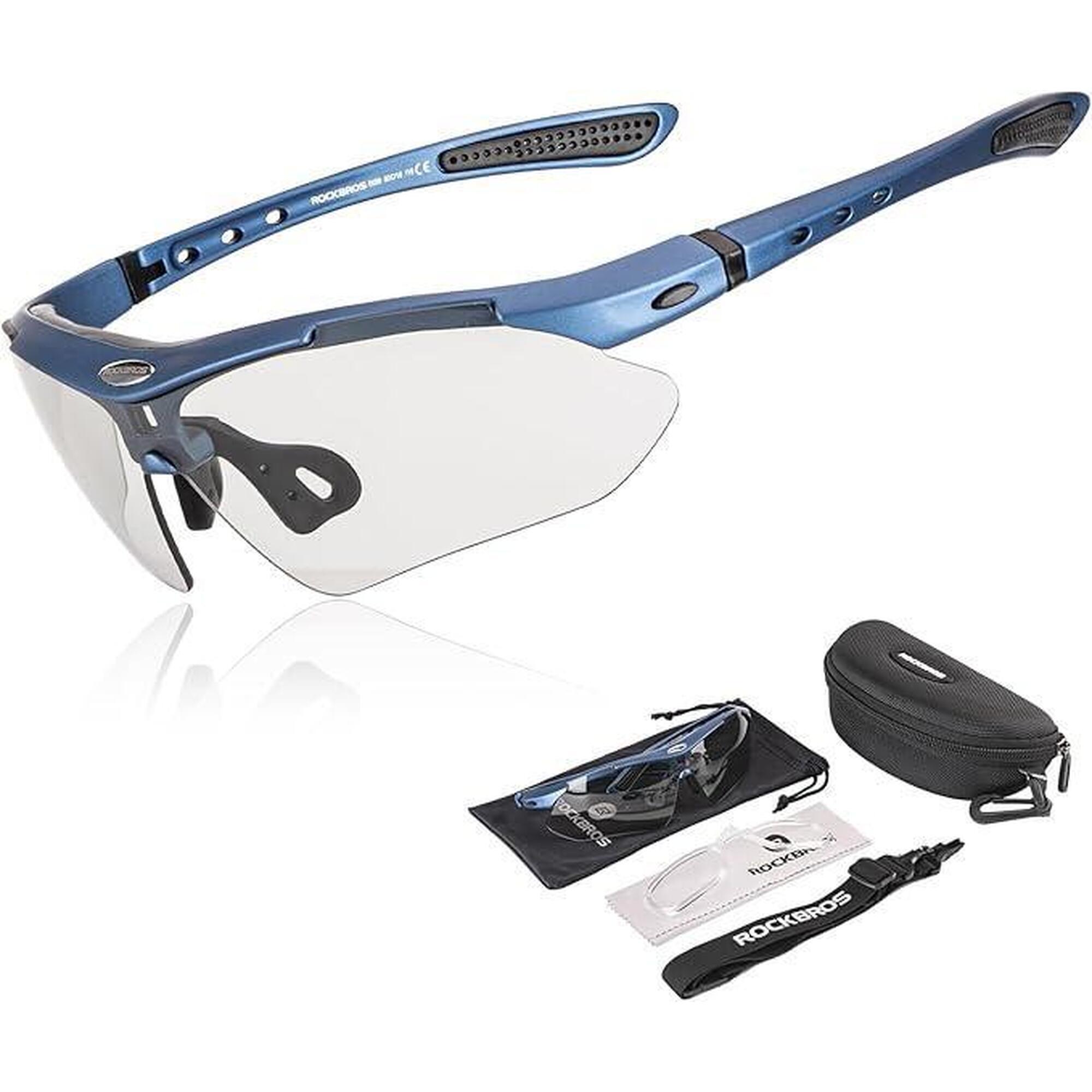 Rockbros - Lunettes De Sport 2-en-1 Photochromiques & Polarisées - Lunettes De Soleil - No Size - Decathlon