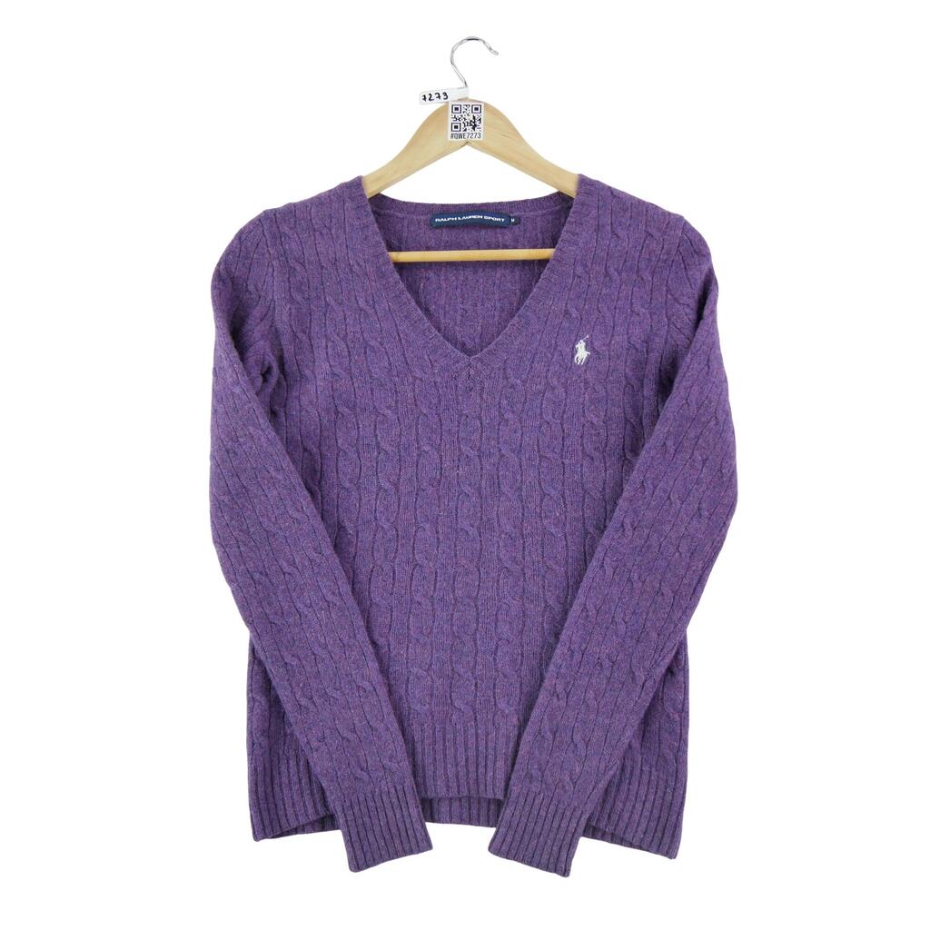 Women's Purple Wool Sweater