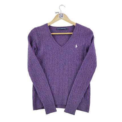 Reconditionné - Pull Femme en laine Violet - Excellent