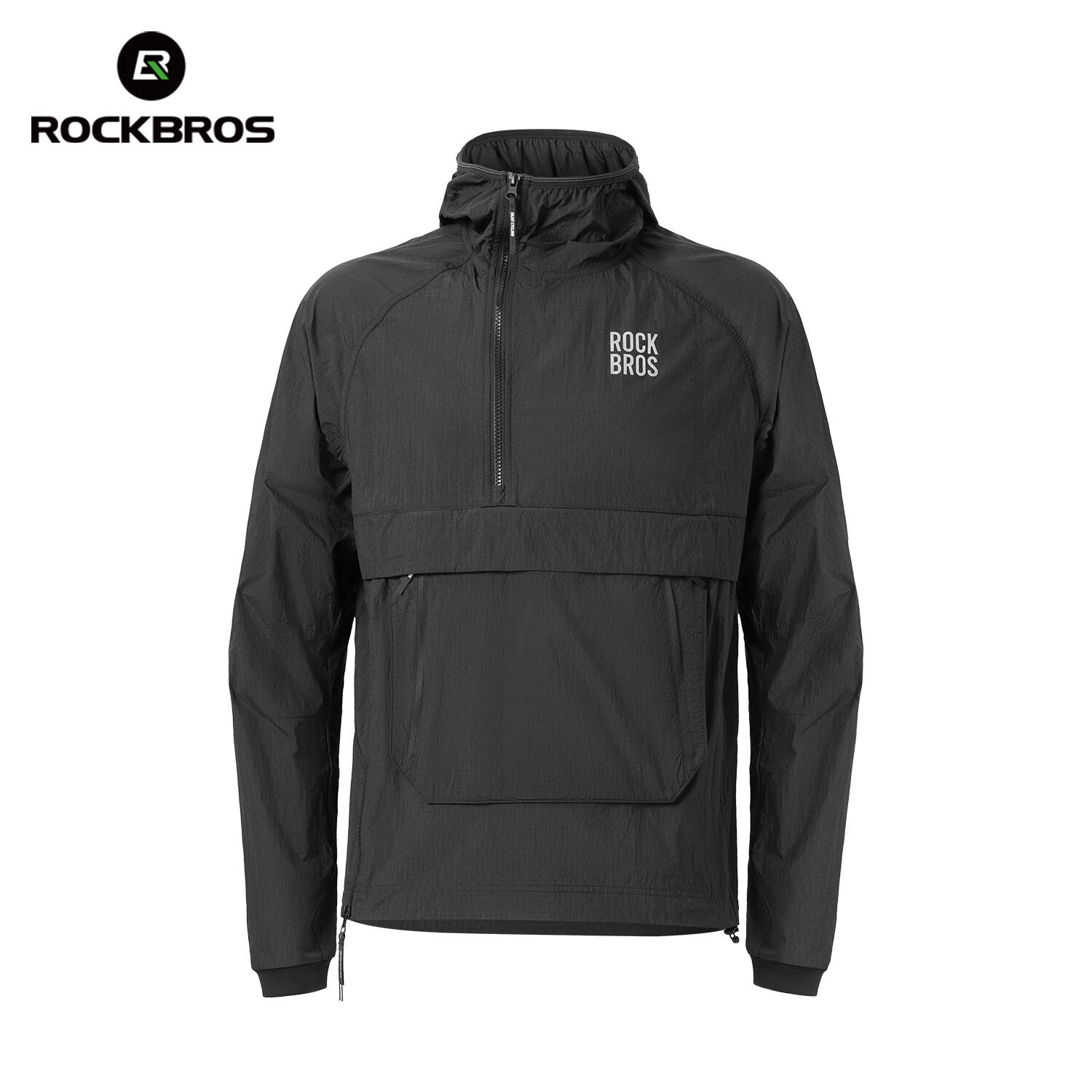ROCKBROS Giacca antivento ultraleggera con tasca staccabile