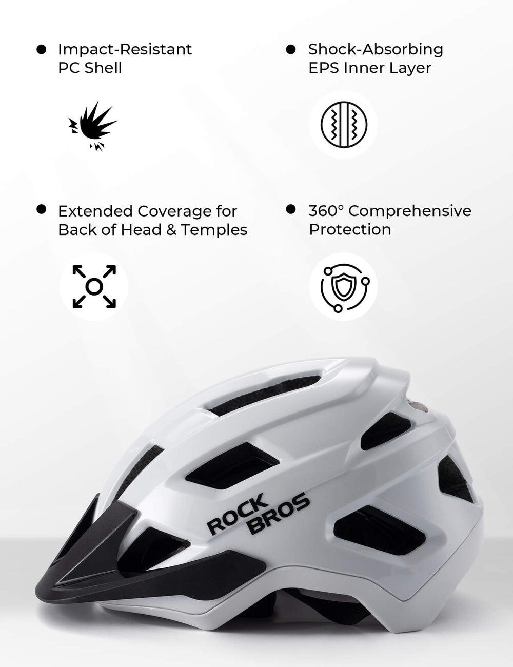 Capacete de proteção versátil Kickstart para adolescentes 2/2