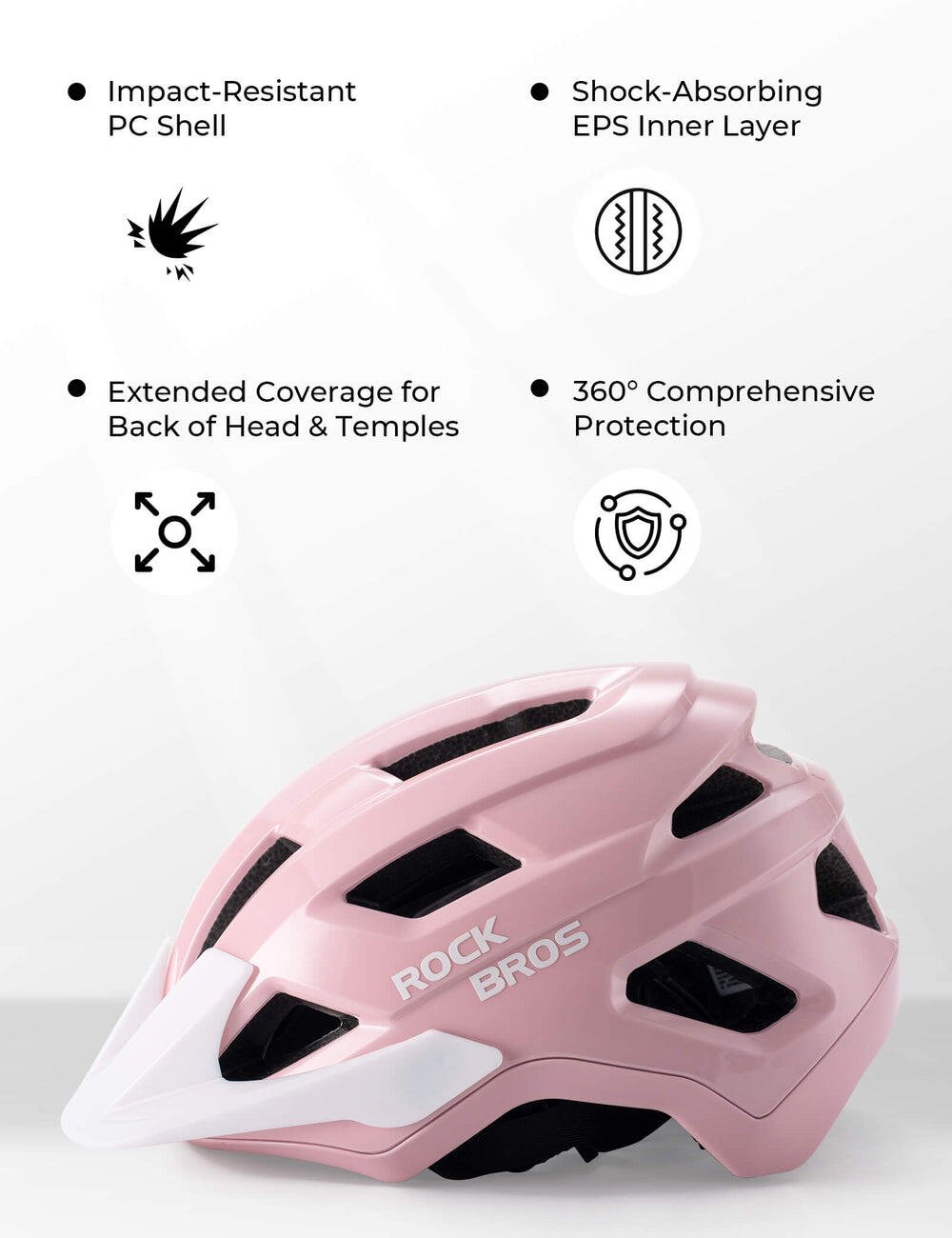 Casque de protection polyvalent Kickstart pour adolescents 2/2