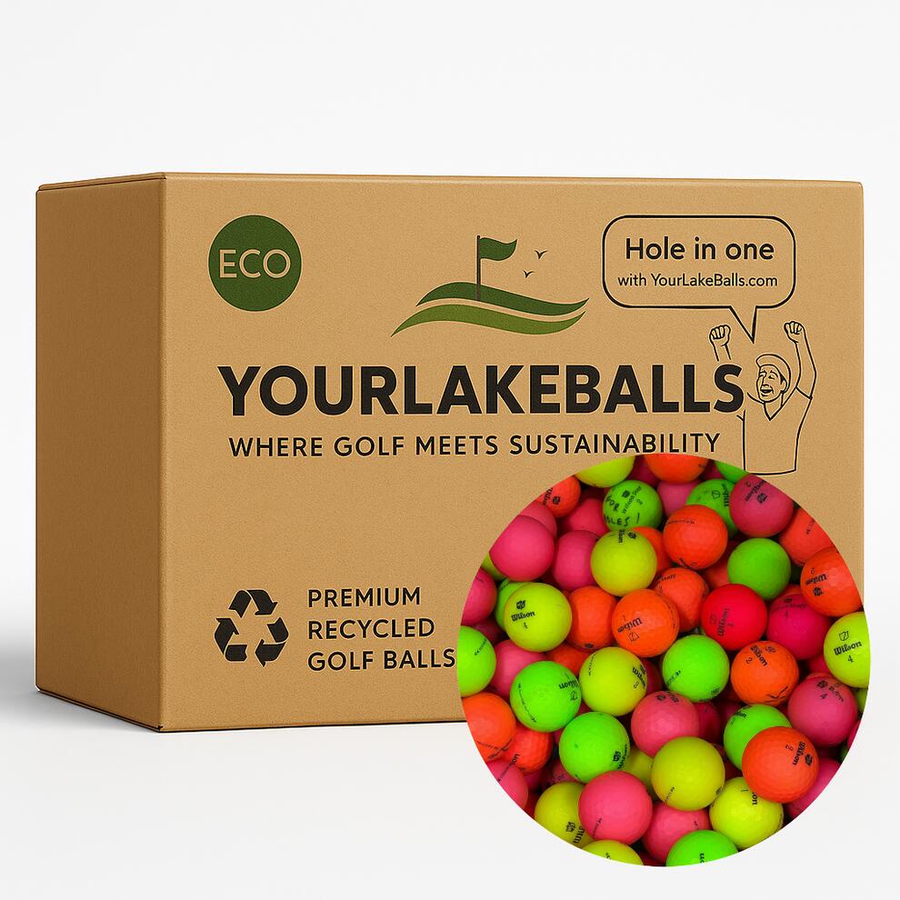 50 Gebruikte Wilson Matte Golfballen – AAAA Kwaliteit 2/2