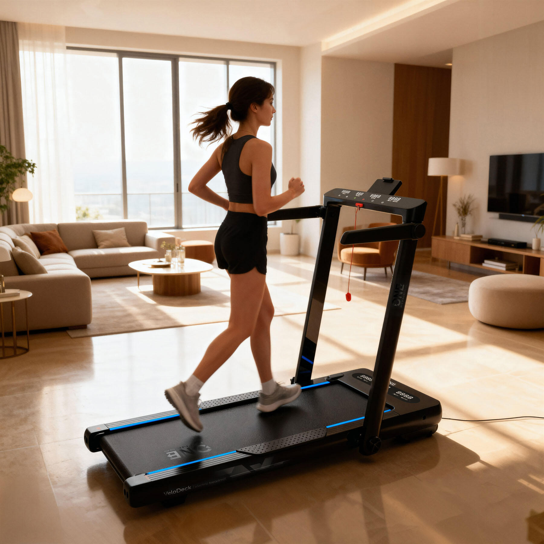 Elektrický běžecký pás ONE Fitness BE9242 5/7