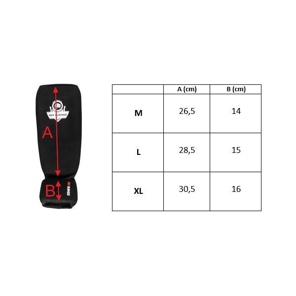 Chrániče holení a nártu DBX BUSHIDO SP-20v2 6/6