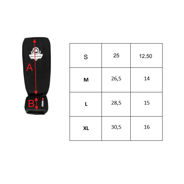 Chrániče holení a nártu DBX BUSHIDO SP-20 6/6