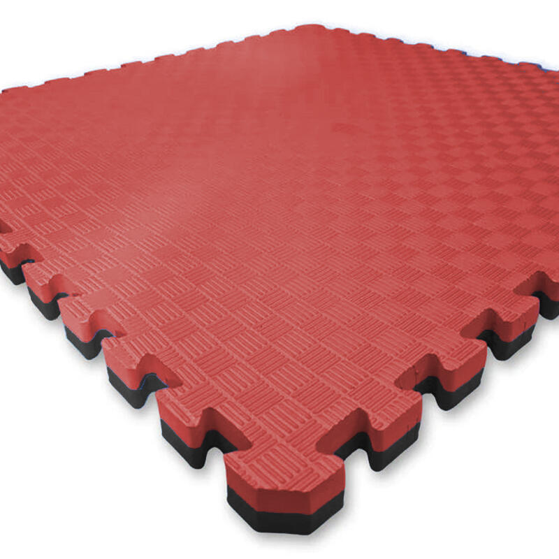 Tatami Puzzle EVA 100x100x40 mm (Lote 30 uds) (Vermelho-Preto) 3/7