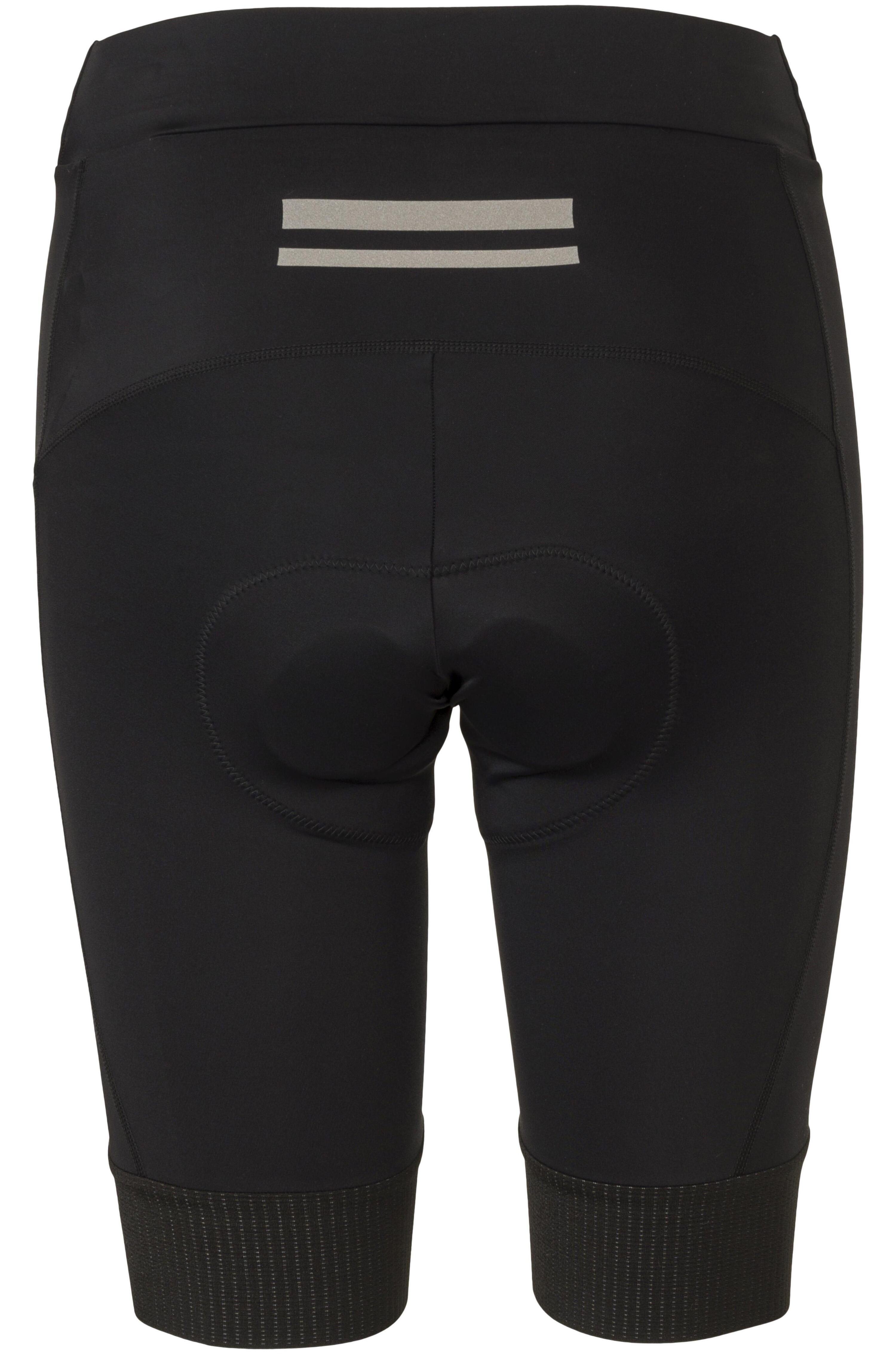 Dames wielrenshort Essential met zeem en reflectie 7/7