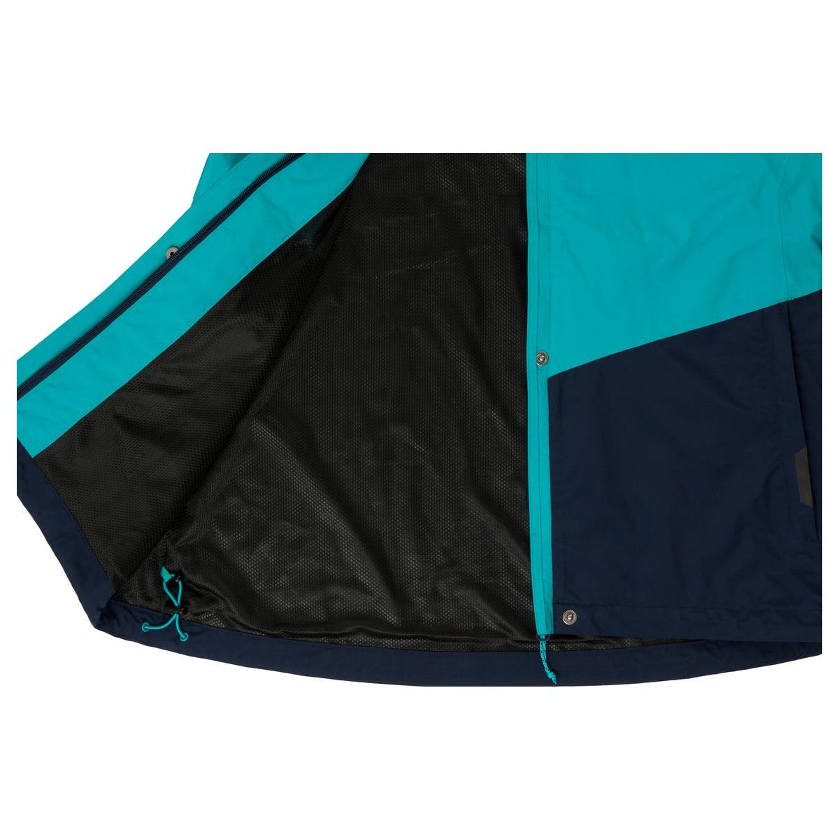 Section Regenjas Essential Dames Mint Navy 7/7