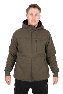 Fox collection sherpa jacket green & black x-large - fox kleding & zonnebril
