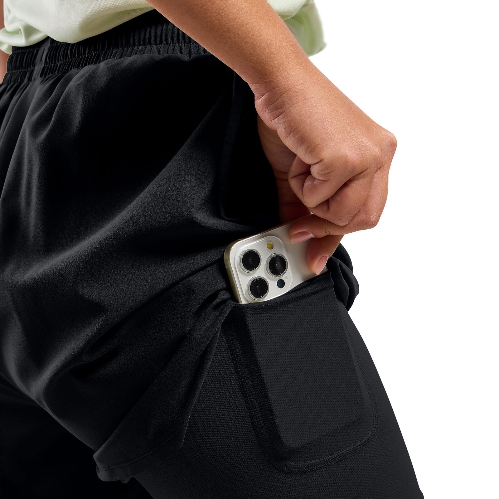 Essentials 4 inch 2-in-1 hardloopshort 2.0 ODLO 4/6