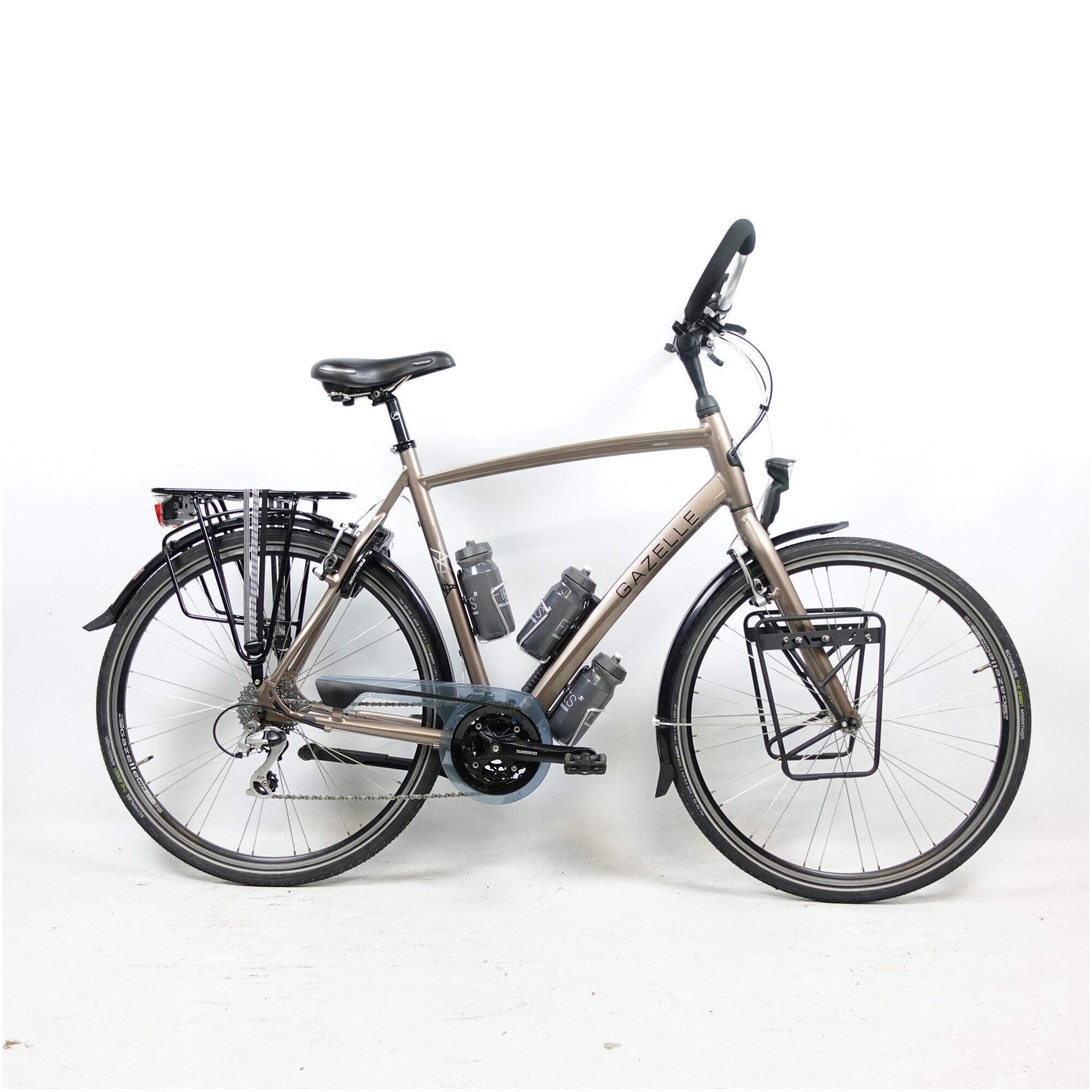 GAZELLEFIETS Reconditionné - Vélo de Randonnée - Gazelle Chamonix beige - Bon